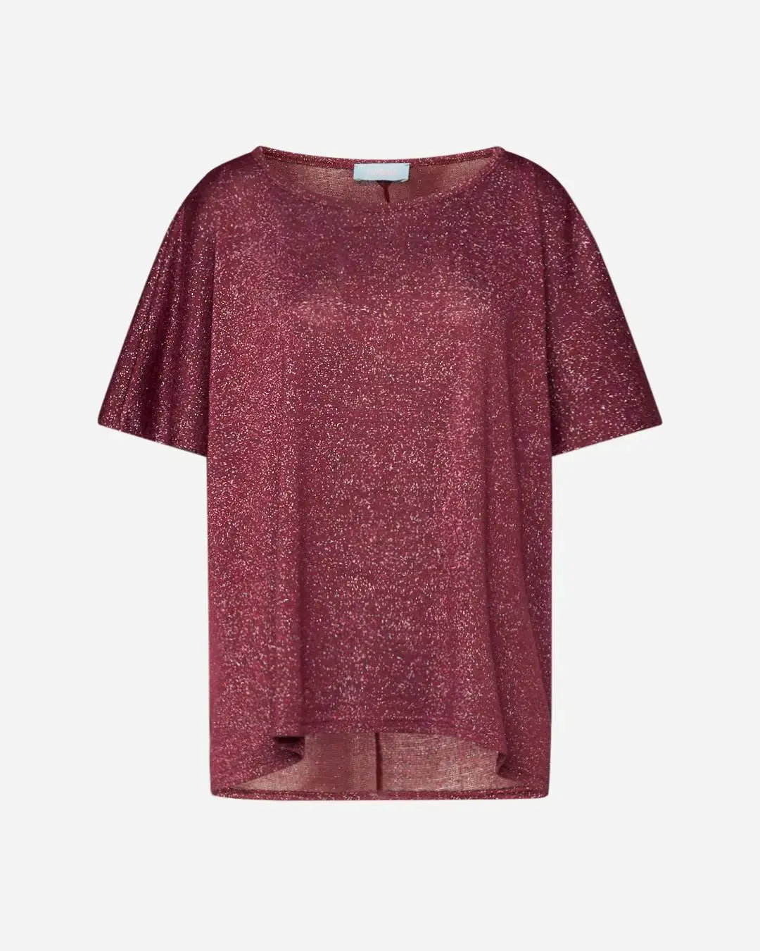 Maglia poncho BORDEAUX DORABELLA