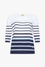 Maglia righe BIANCO DORABELLA CURVY