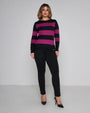 Maglia righe CICLAMINO DORABELLA