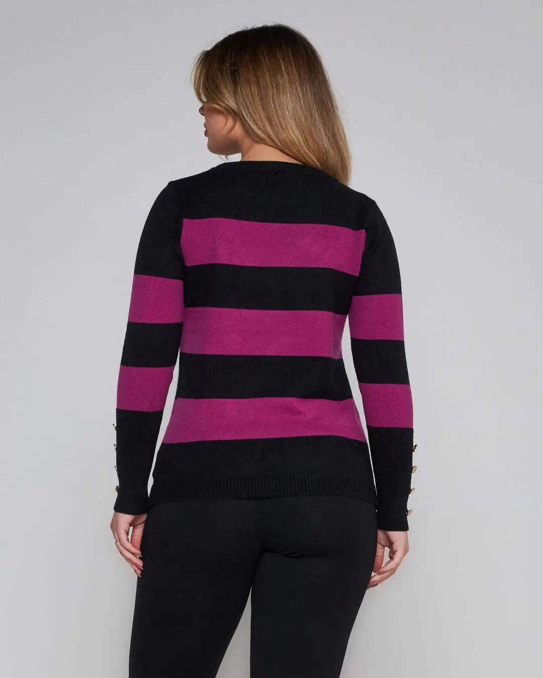 Maglia righe CICLAMINO DORABELLA