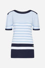 Maglia righe CIELO-BLUE NAVY DORABELLA
