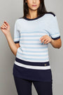 Maglia righe CIELO-BLUE NAVY DORABELLA