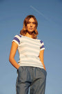 Maglia righe CIELO DORABELLA XL