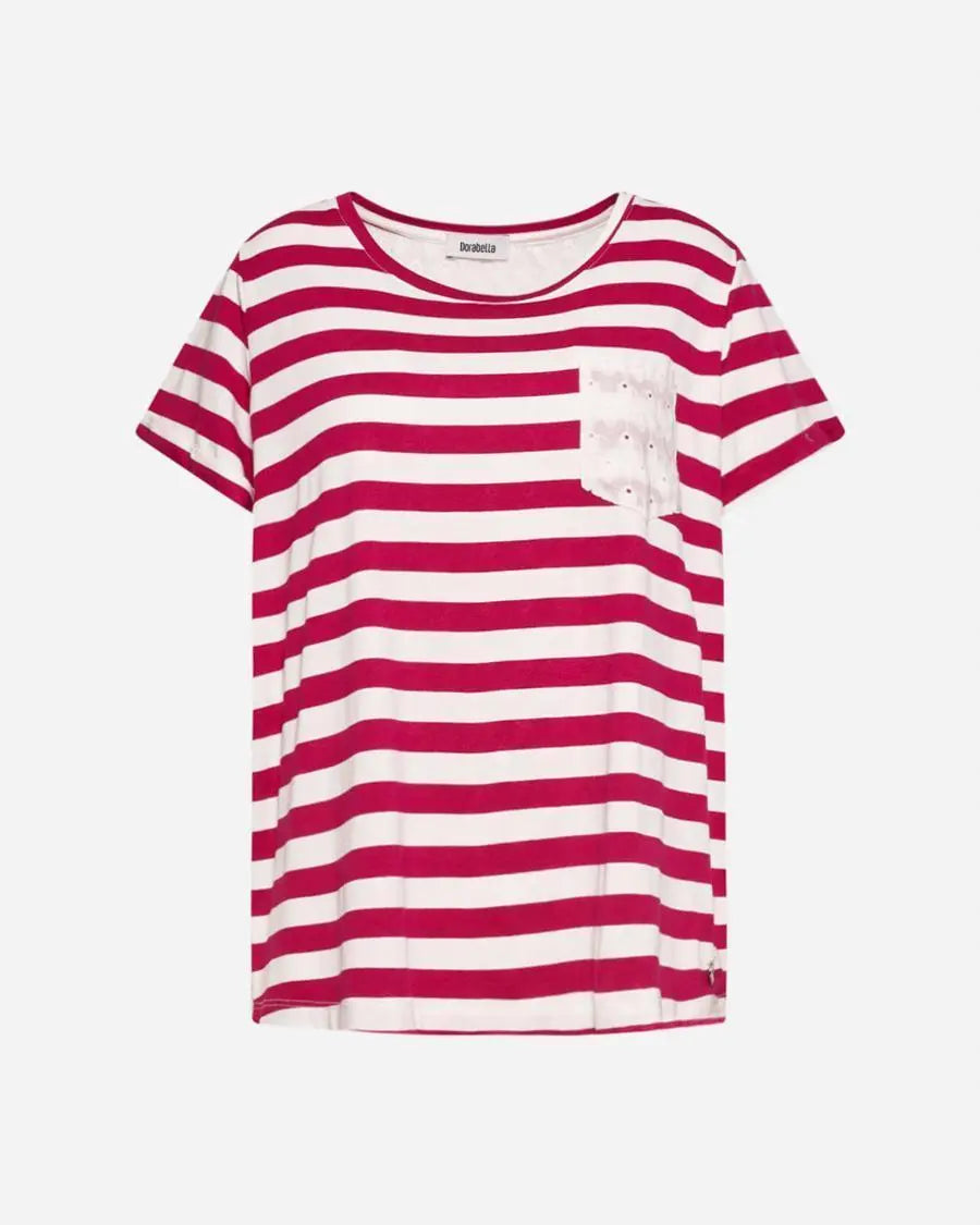 Maglia righe FUXIA DORABELLA