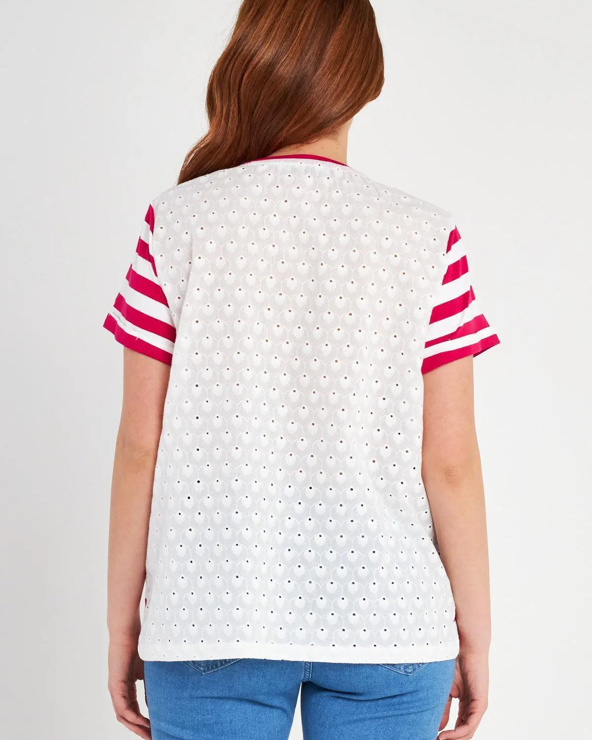 Maglia righe FUXIA DORABELLA