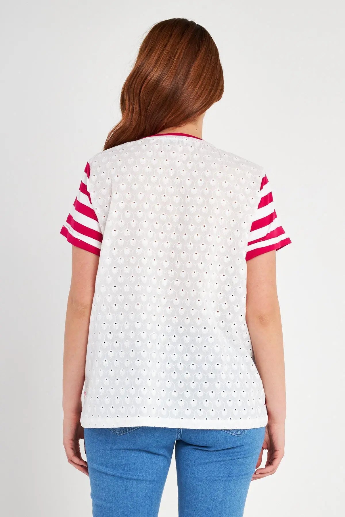 Maglia righe FUXIA DORABELLA