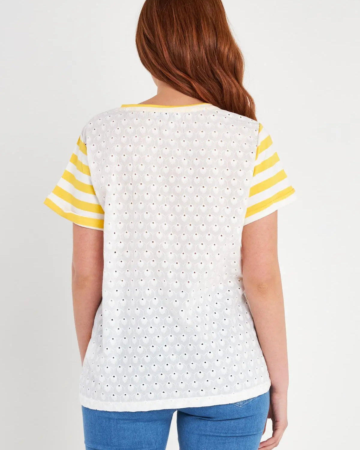 Maglia righe GIALLO DORABELLA