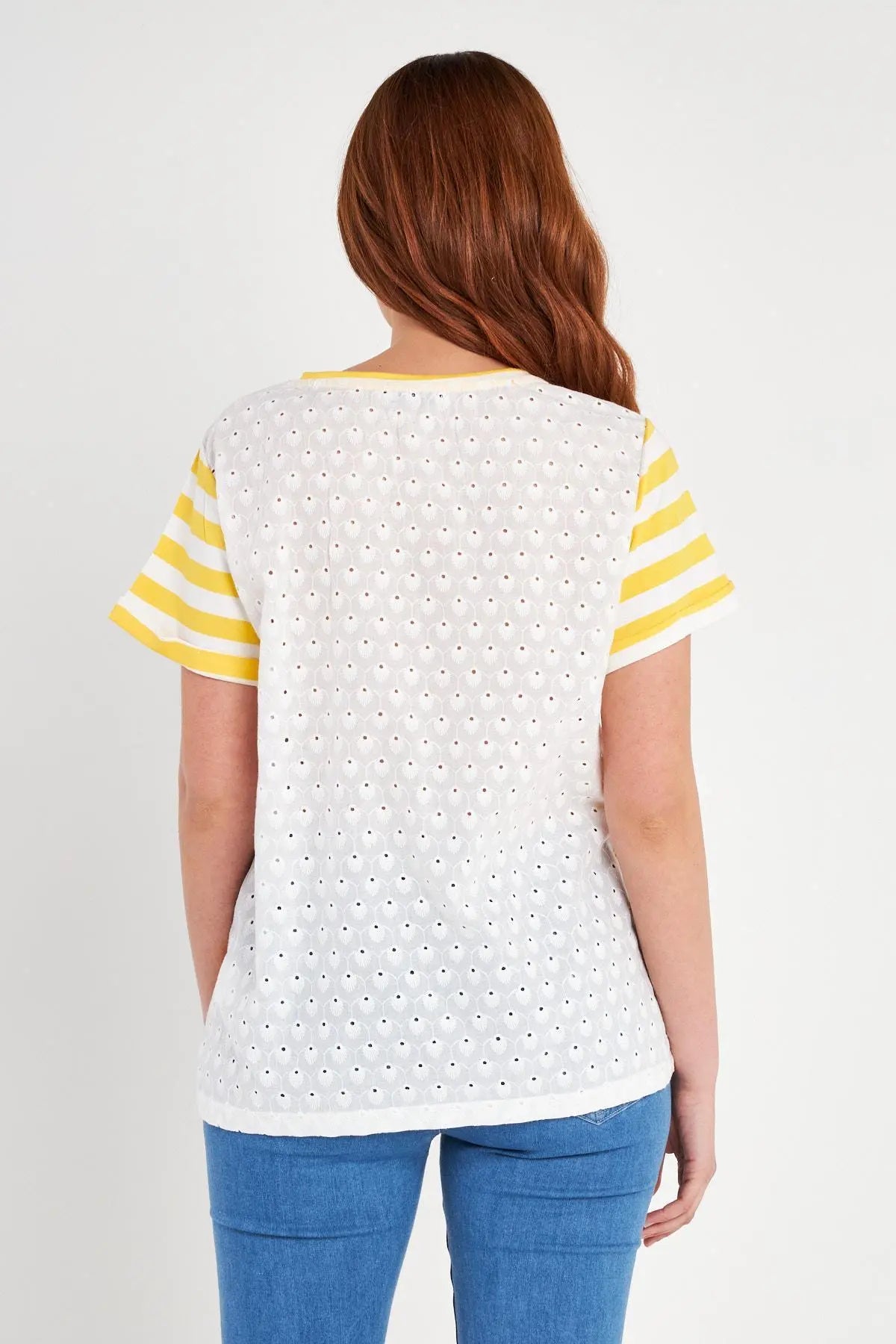 Maglia righe GIALLO DORABELLA