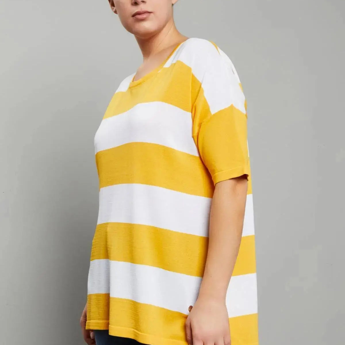 Maglia righe OCRA DORABELLA CURVY XL