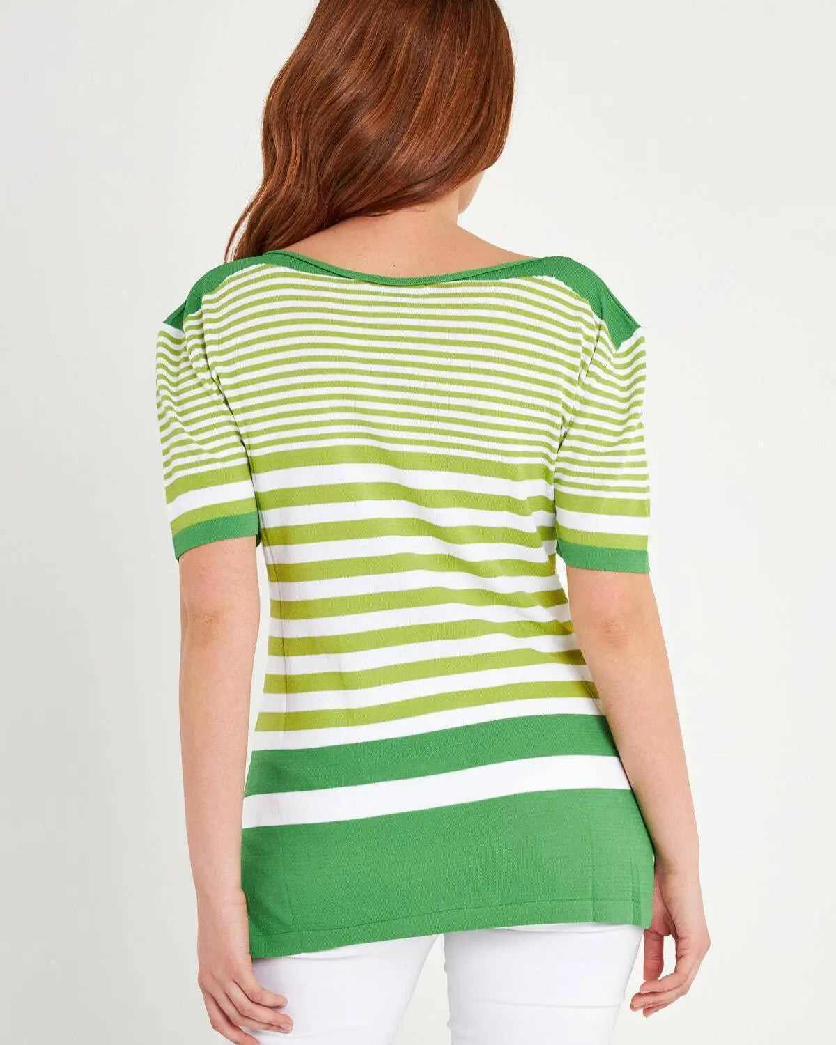 Maglia righe PISTACCHIO-GIADA DORABELLA
