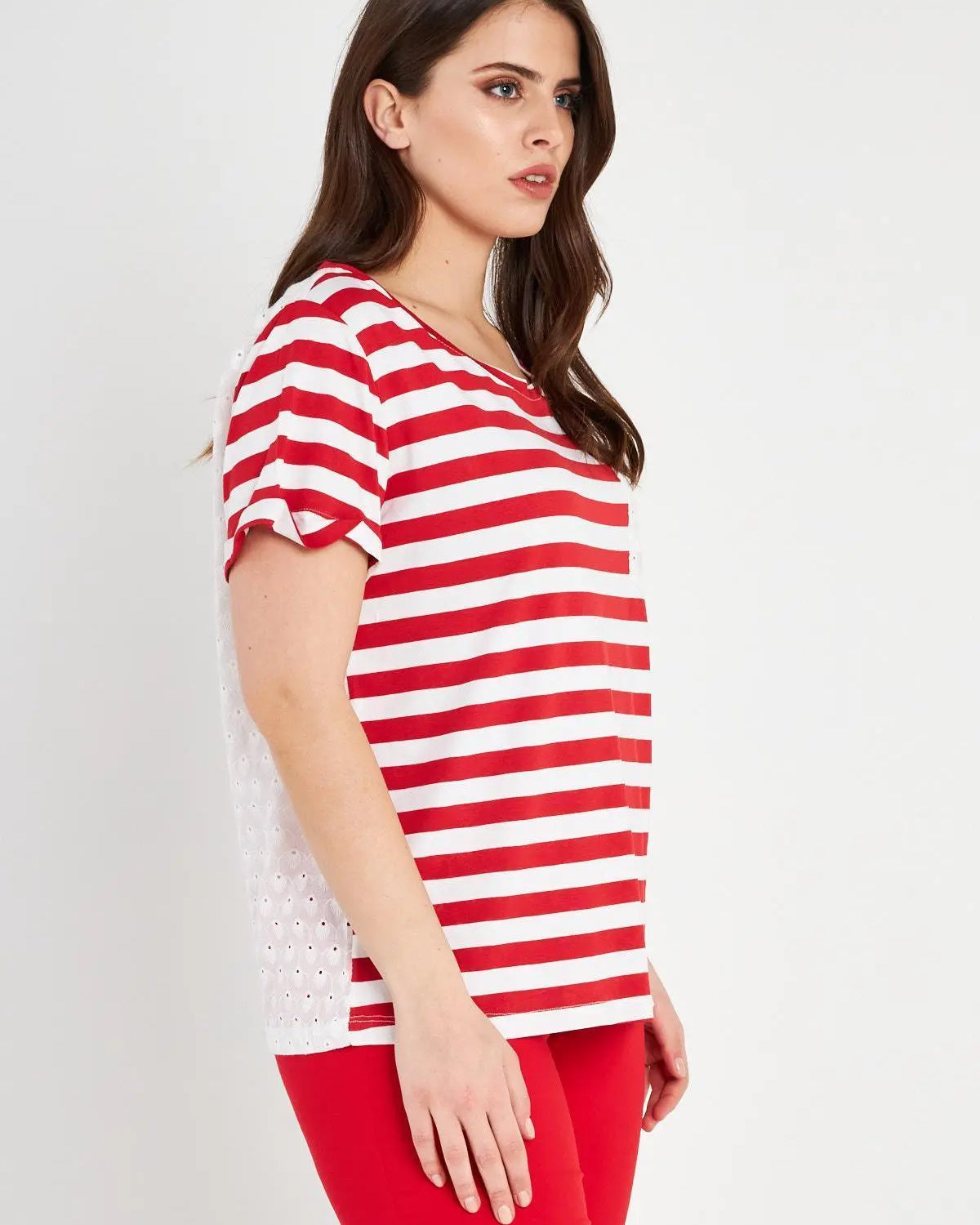 Maglia righe ROSSO DORABELLA