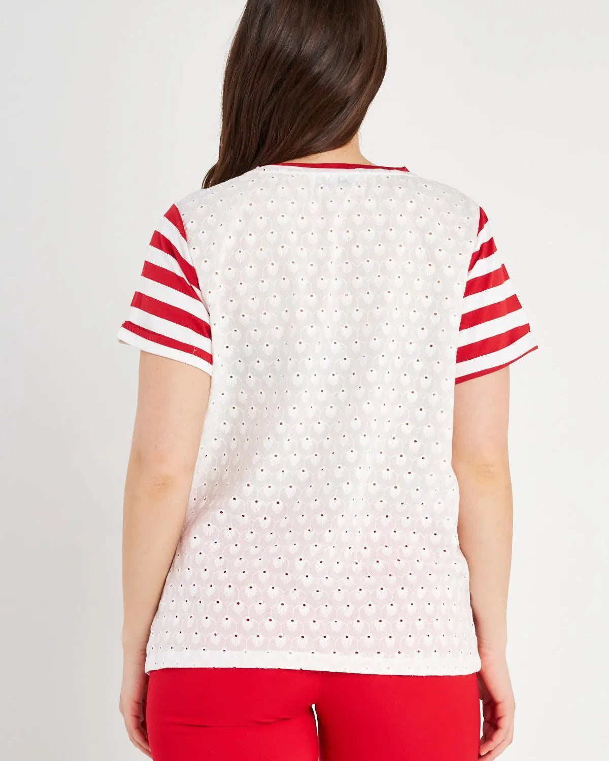 Maglia righe ROSSO DORABELLA