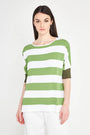 Maglia righe VERDE IRONICA XL