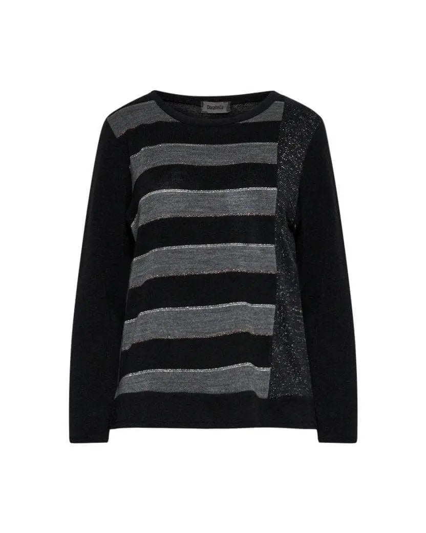 Maglia righe e lurex GRIGIO DORABELLA XXL