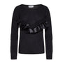Maglia rouches NERO IRONICA 3