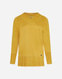 Maglia scollo V MOSTARDA DORABELLA CURVY