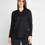 Maglia scollo V NERO DORABELLA CURVY