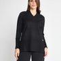 Maglia scollo V NERO DORABELLA CURVY