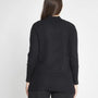 Maglia scollo V NERO DORABELLA CURVY