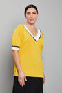 Maglia scollo V OCRA DORABELLA PIU'