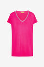 Maglia scollo V catenina MAGENTA DORABELLA CURVY