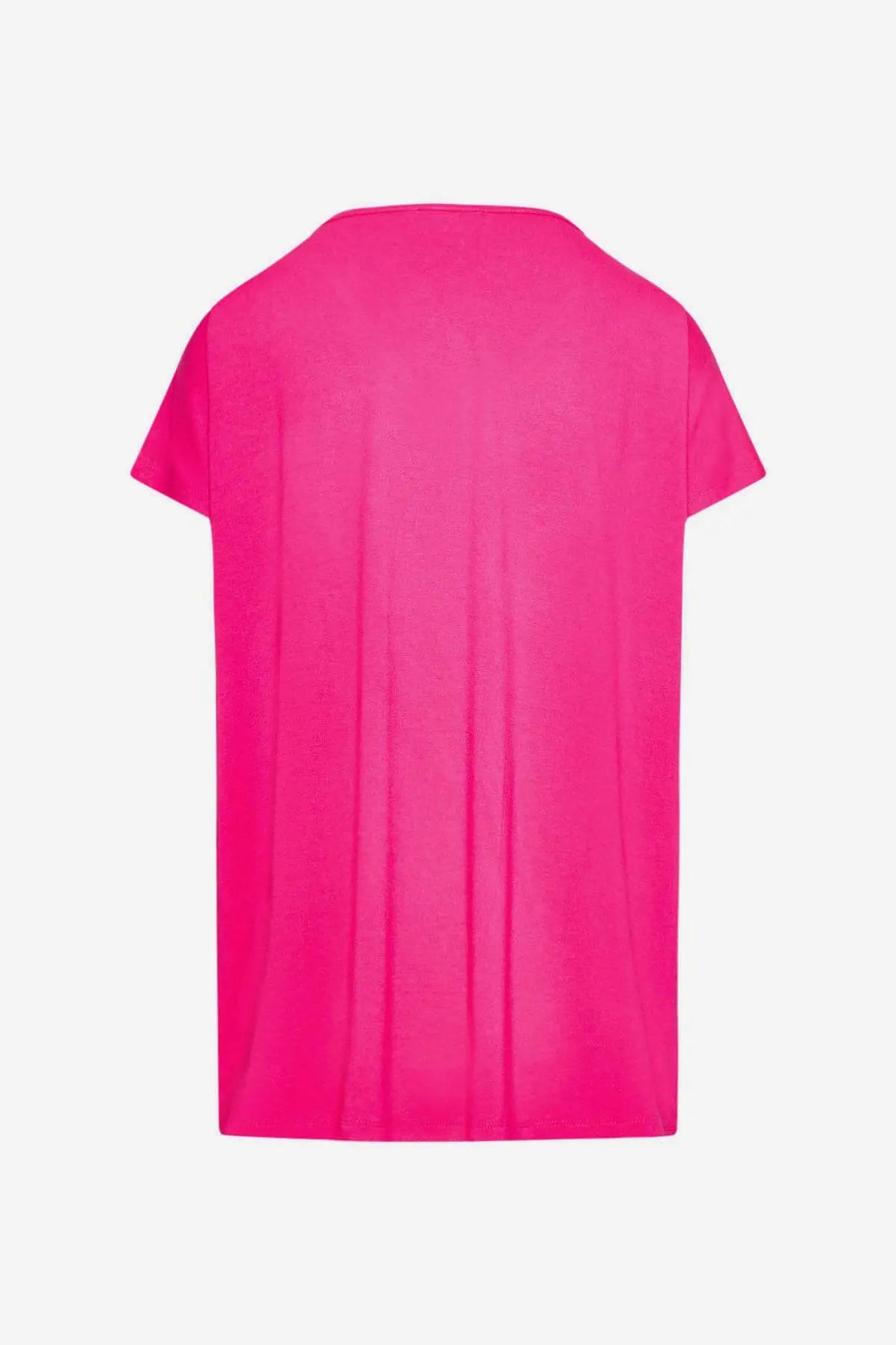 Maglia scollo V catenina MAGENTA DORABELLA CURVY