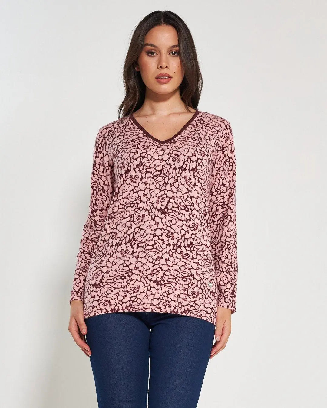 Maglia scollo "V" AMARENA DORABELLA XL