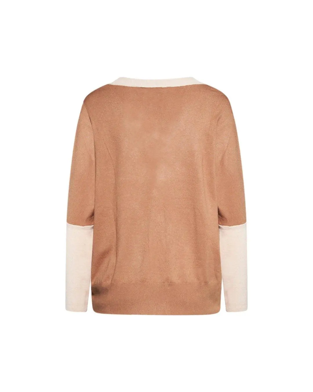 Maglia scollo "V" OFF WHITE DORABELLA