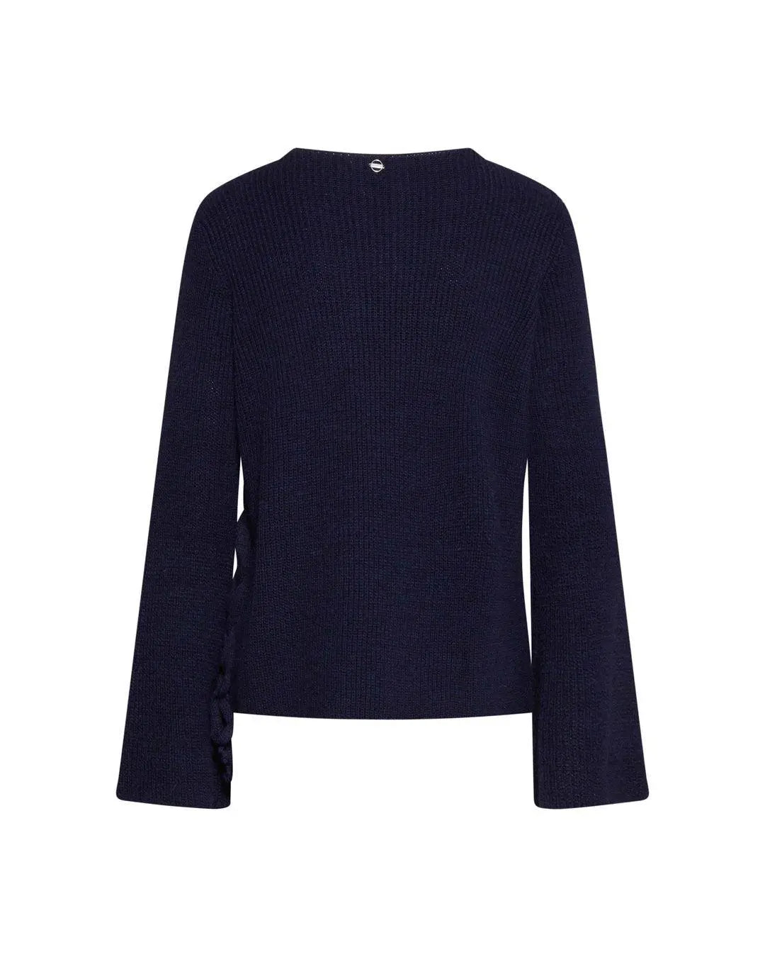 Maglia scollo a barca BLU IRONICA