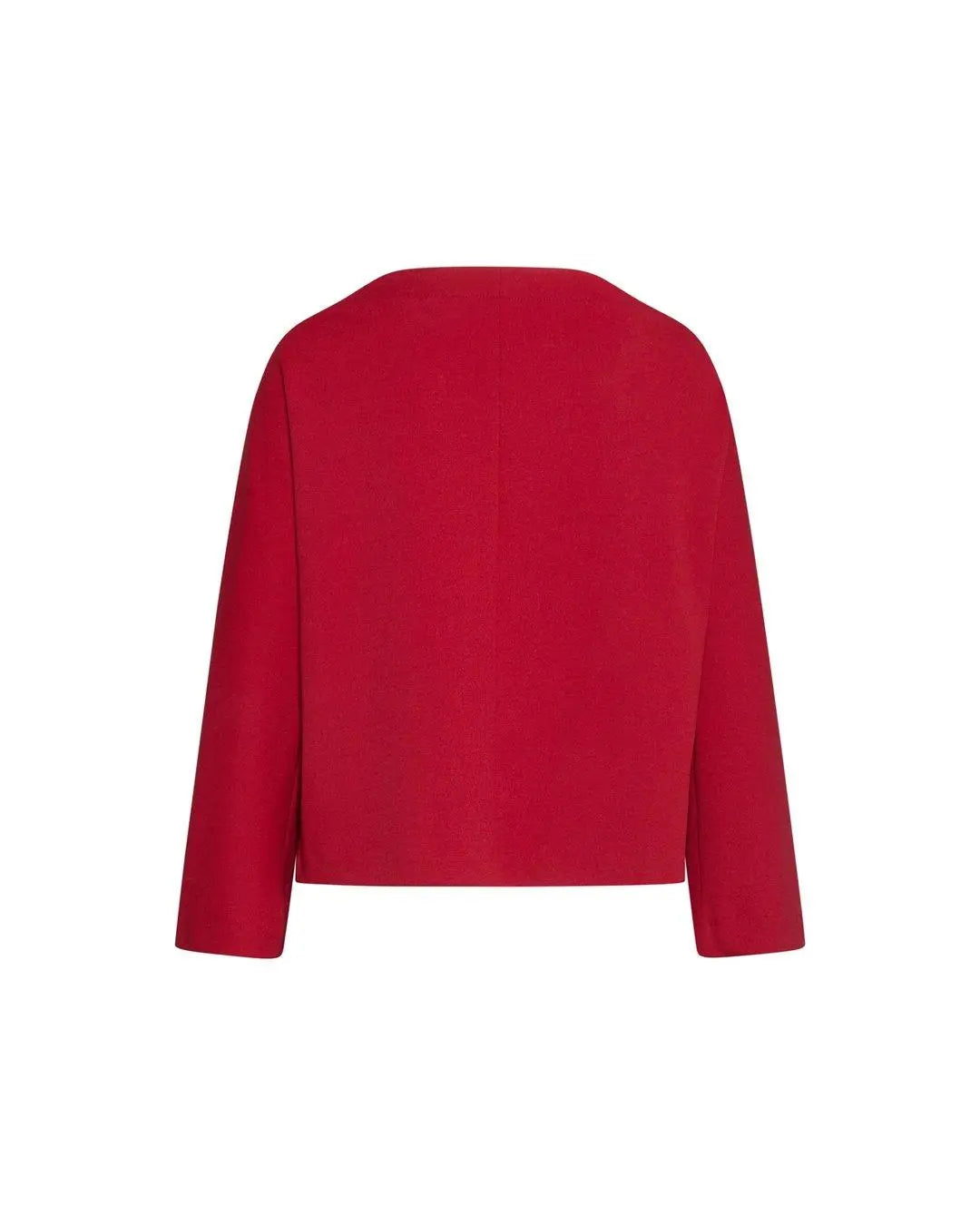 Maglia scollo a barca ROSSO IRONICA