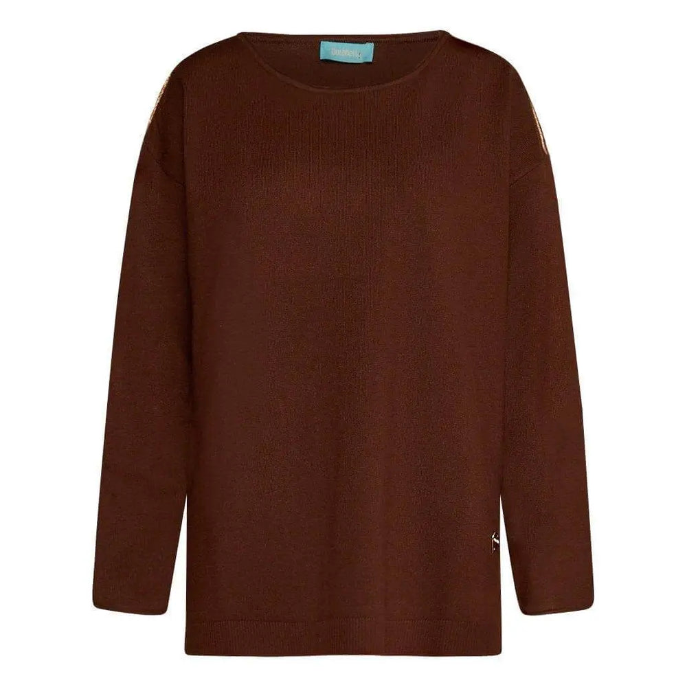 Maglia scollo barca CACAO DORABELLA PIU' XL