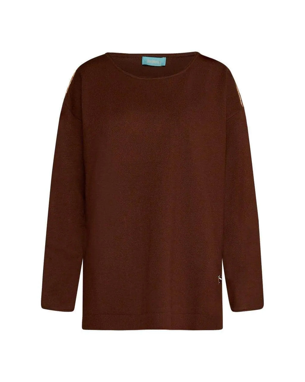 Maglia scollo barca CACAO DORABELLA PIU' XL