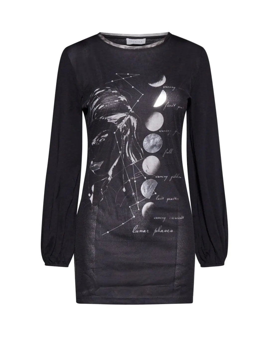 Maglia stampa NERO IRONICA XL