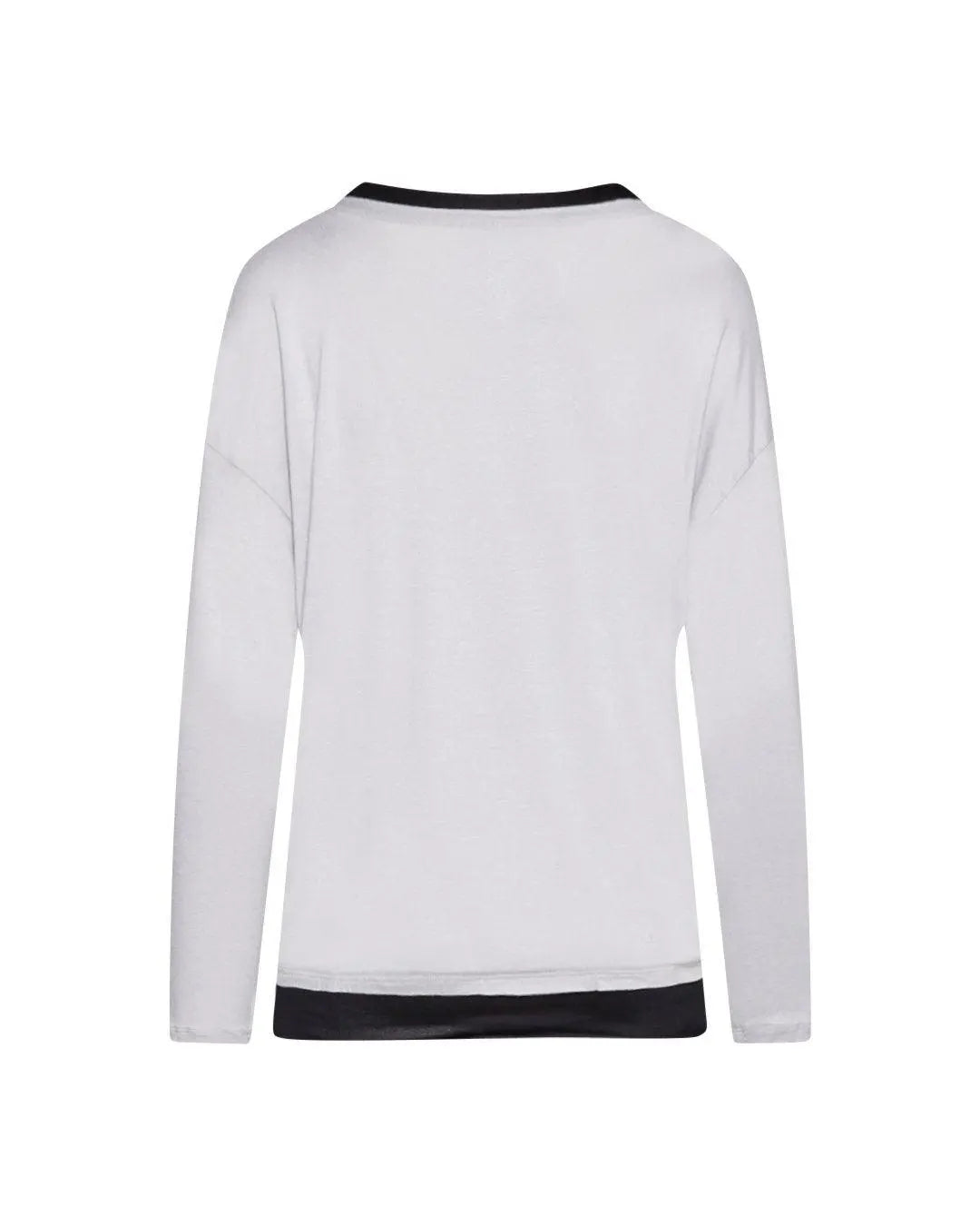 Maglia stampa lettering GRIGIO IRONICA