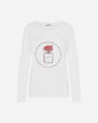 Maglia stampa profumo OFF WHITE DORABELLA
