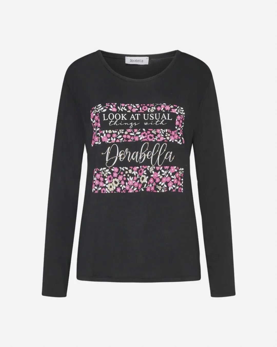 Maglia stampa provenzale Nero DORABELLA
