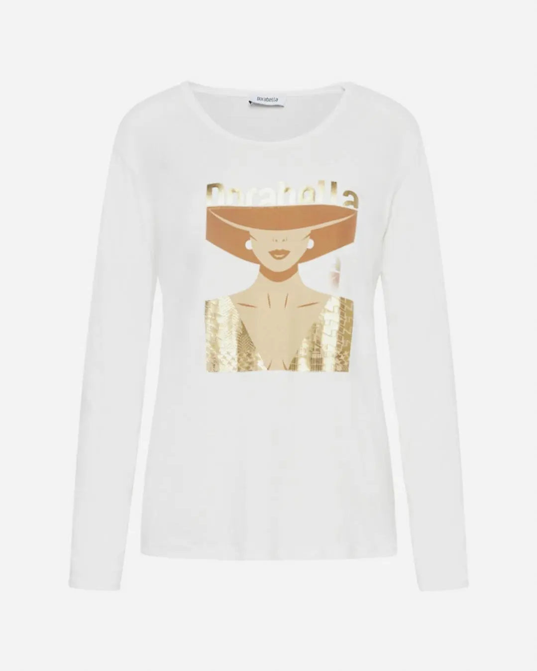 Maglia stampa woman Bianco DORABELLA