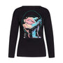 Maglia stampa woman NERO IRONICA 3XL