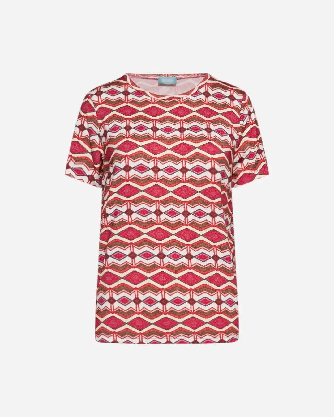 Maglia stampata in viscosa CILIEGIA DORABELLA XXL