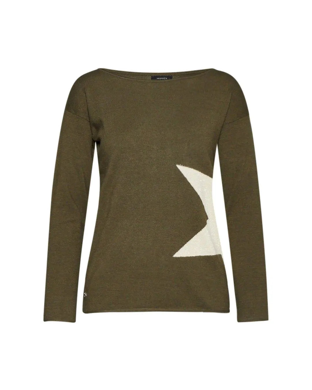 Maglia stella MILITARE IRONICA