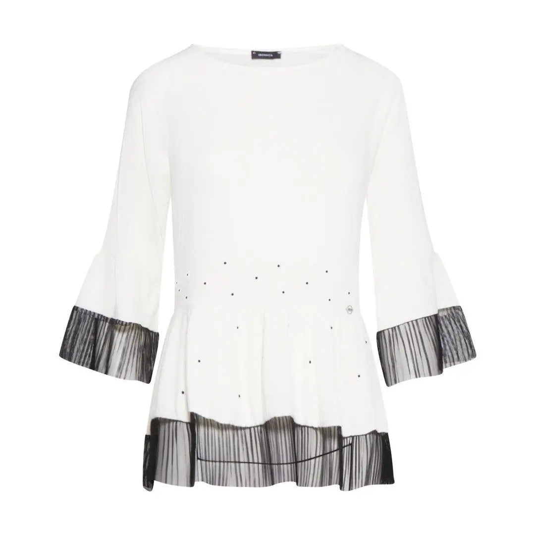 Maglia strass PANNA IRONICA 3XL