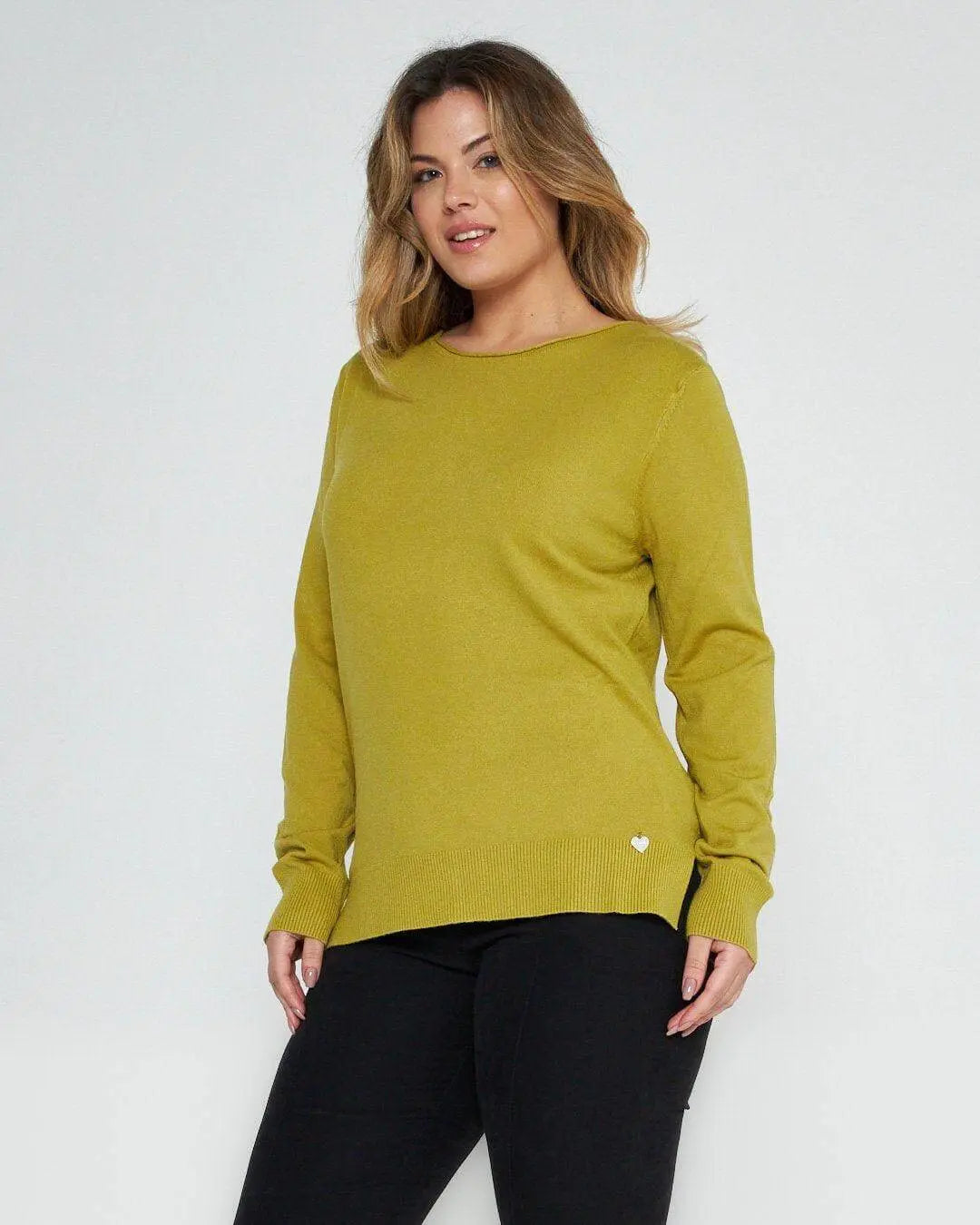 Maglia tinta unita girocollo ACIDO DORABELLA XXL