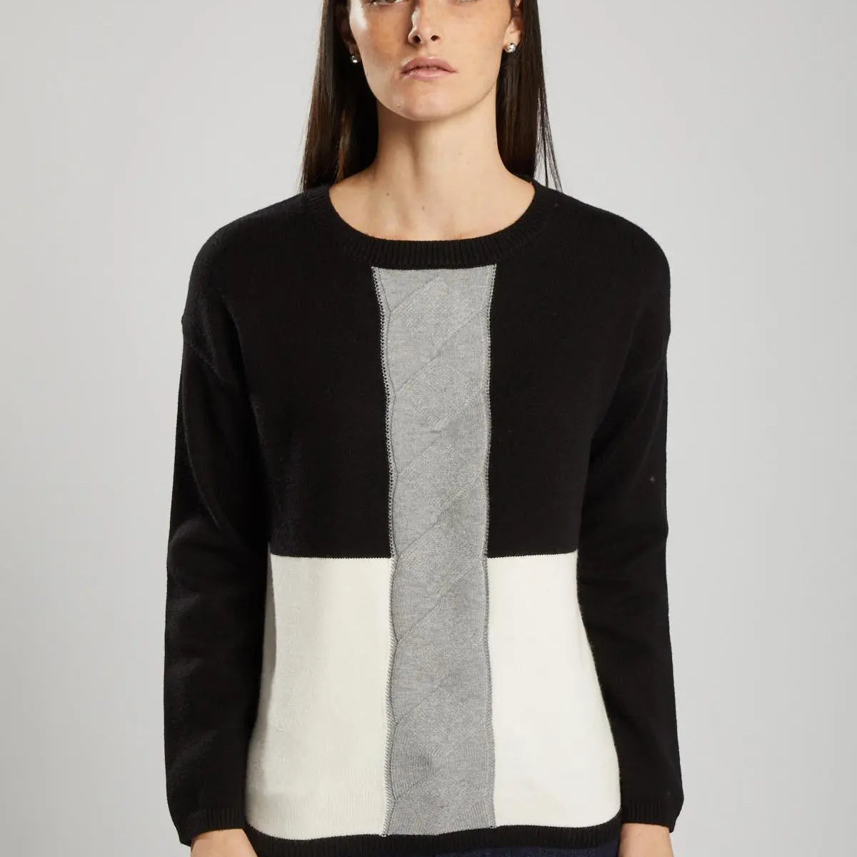 Maglia tripla colorazione NERO IRONICA XL