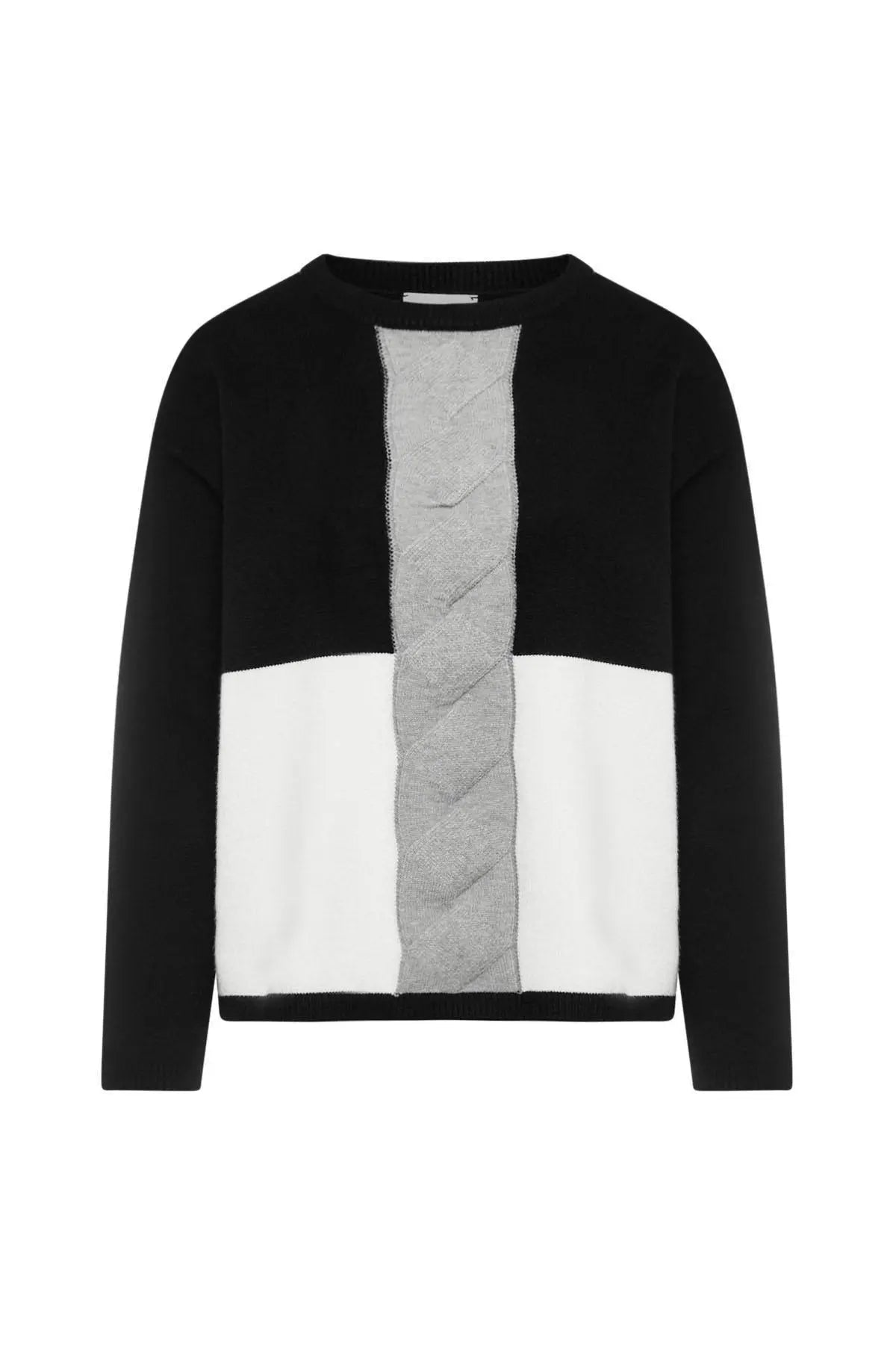 Maglia tripla colorazione NERO IRONICA