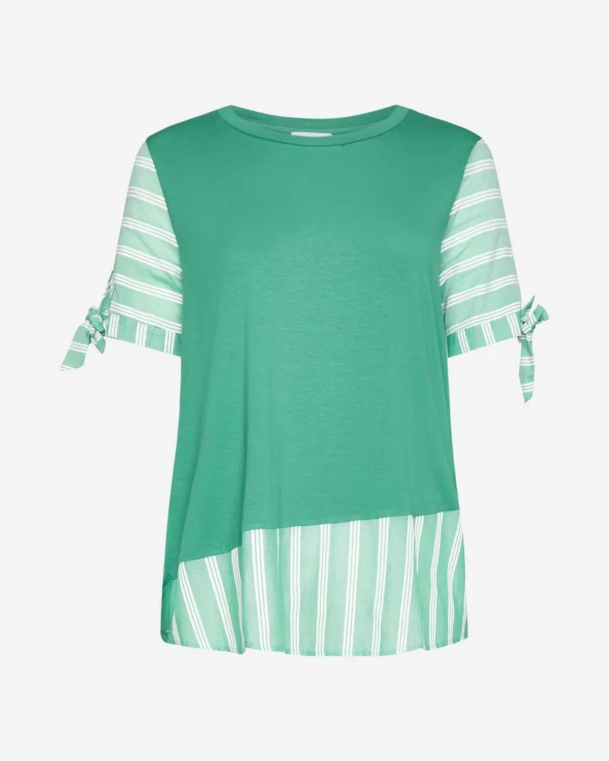 Maglia unito a righe VERDE DORABELLA PIU'