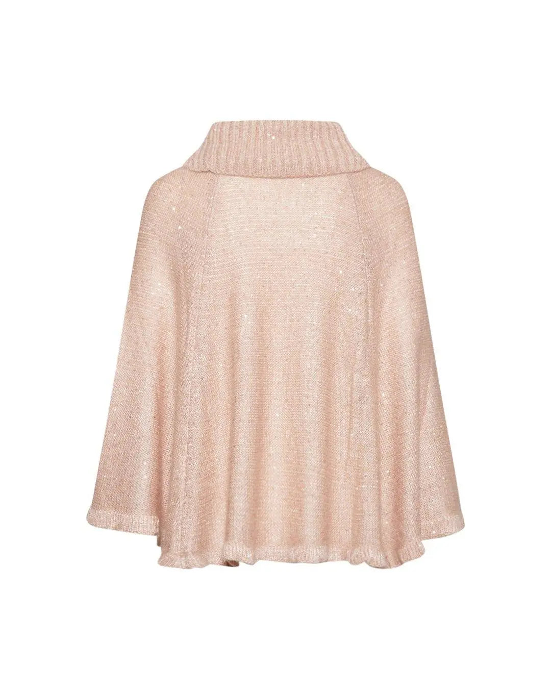 Mantella con paillettes ROSA IRONICA