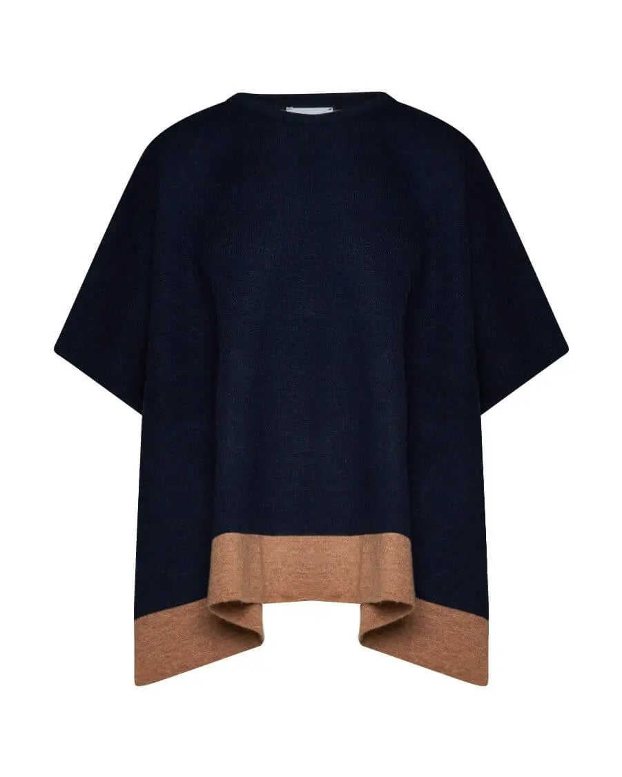 Mantella double BLUE NAVY IRONICA M-L