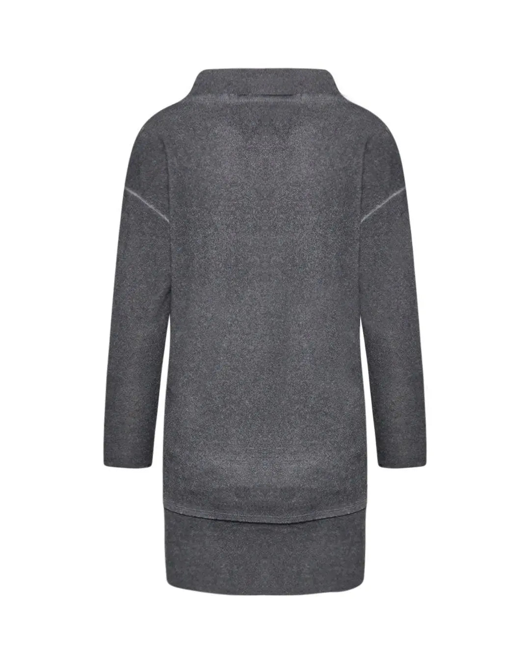 Maxi maglia con dettagli maillard NERO IRONICA