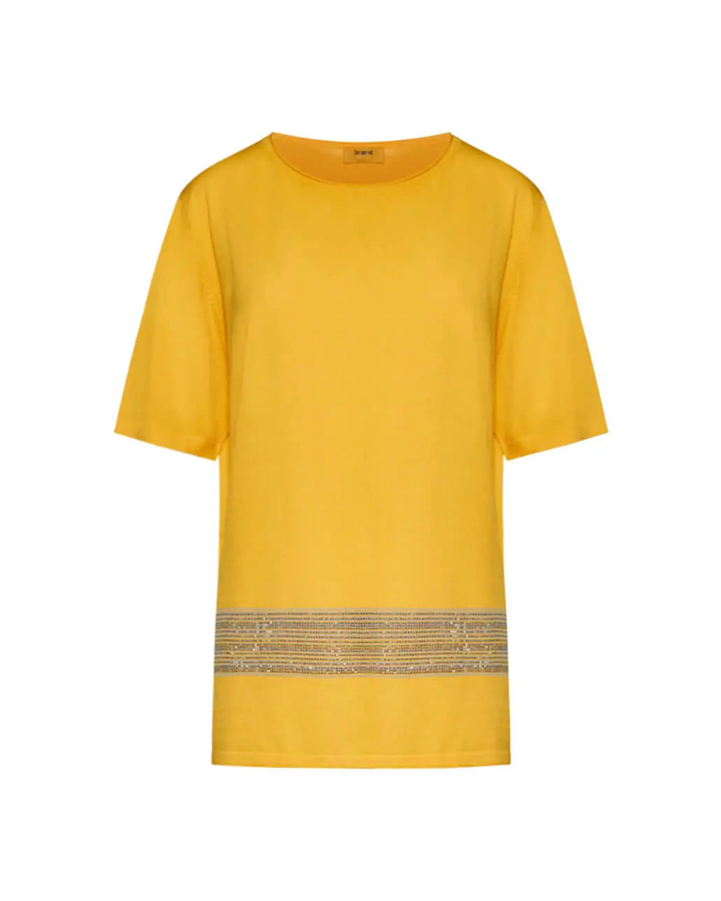 Maxi maglia con dettaglio strass OCRA DORABELLA CURVY