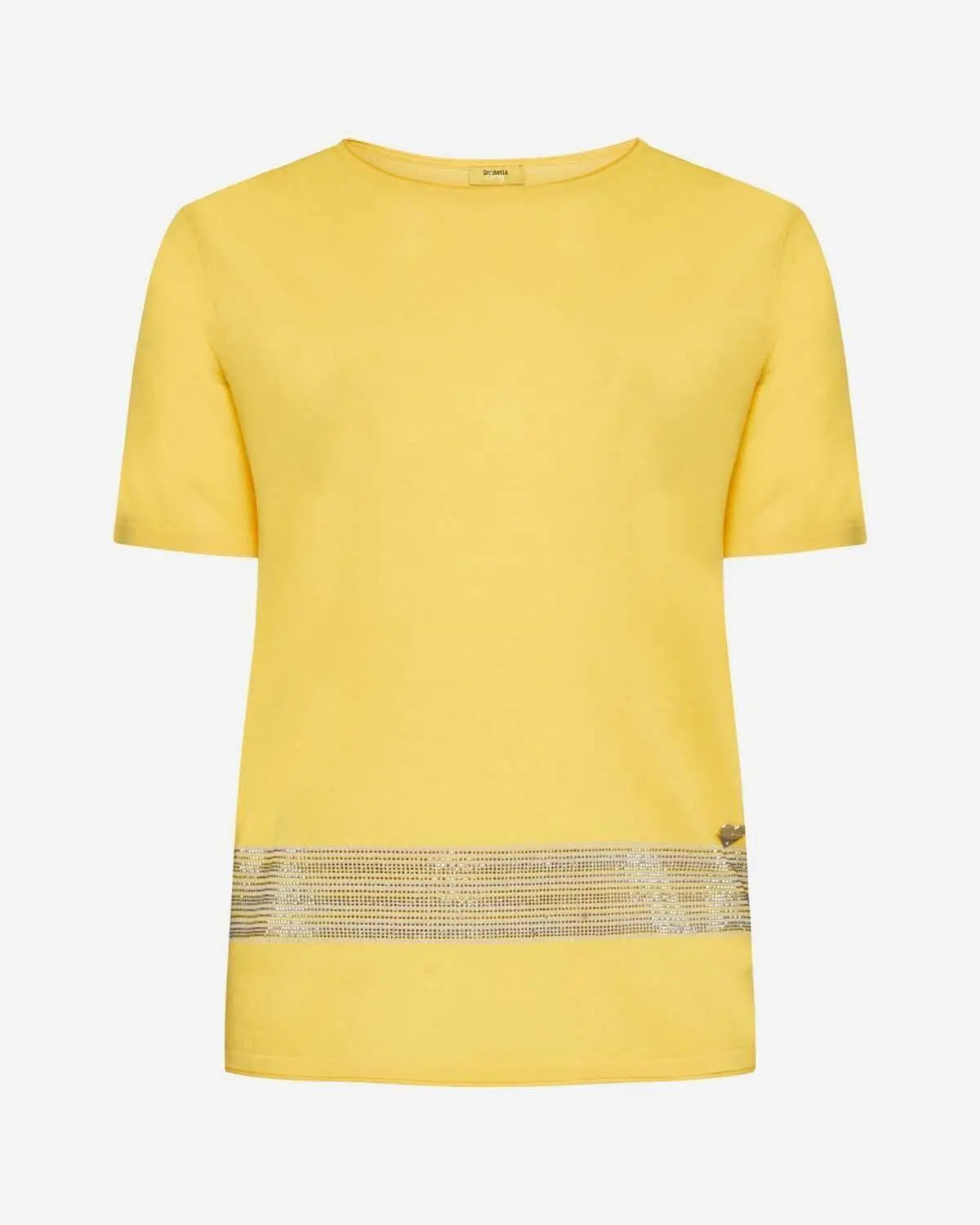 Maxi maglia con dettaglio strass OCRA DORABELLA CURVY